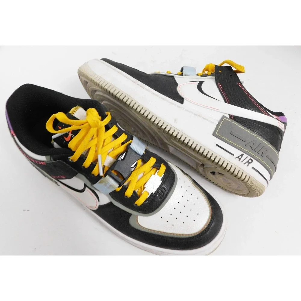 Nike Air Force 1 Low Shadow Spiral DC2542-001 Women's Size 9 Shoes